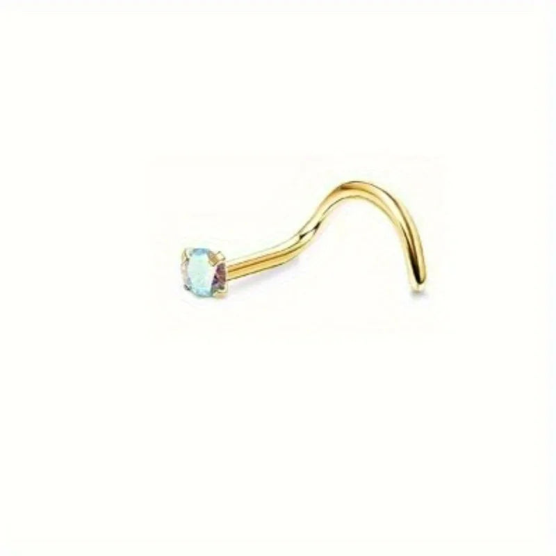 L-Shaped Nose Ring