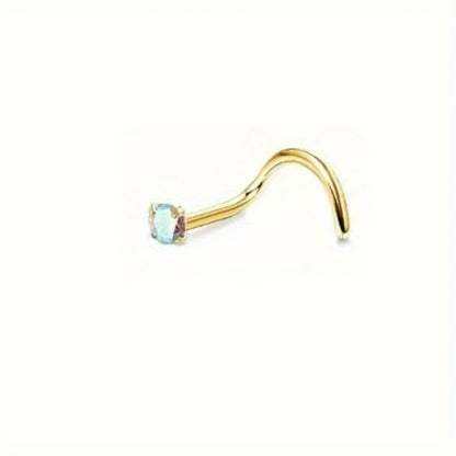 L-Shaped Nose Ring