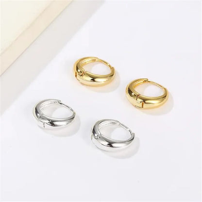 New Fashion Stainless Steel Women's Water droplets Earrings Titanium Needle18K Gold Plated Earrings  Jewelry Christmas Gift