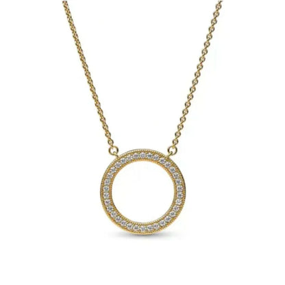 New Love Heart Zircon Pendant Necklace Original DIY Women Key chain Jewelry Decoration Bracelet Accessories Charm Beads