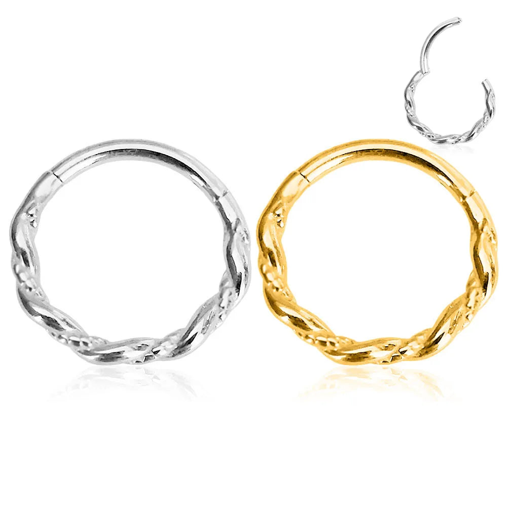 Moon Vine Septum Ring