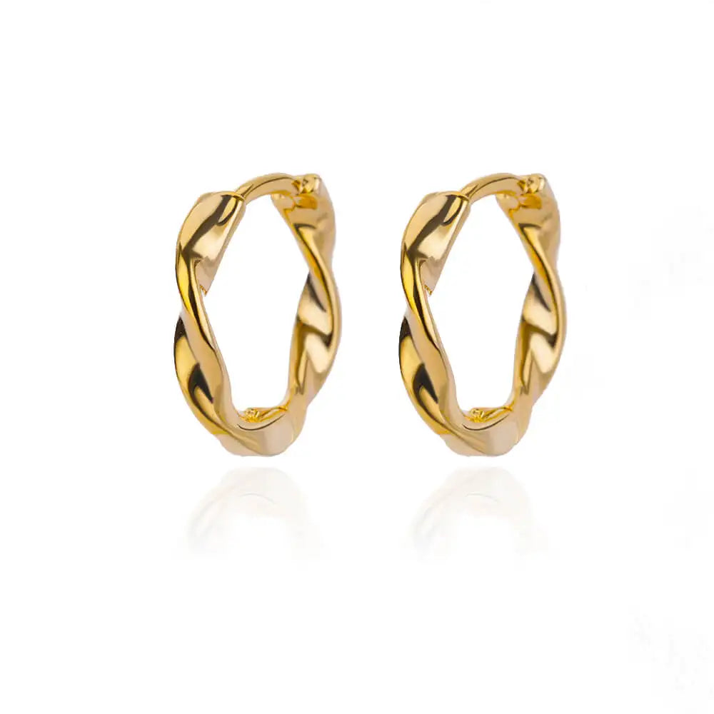 Gold Hoop Earrings