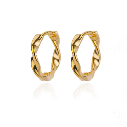 Gold Hoop Earrings